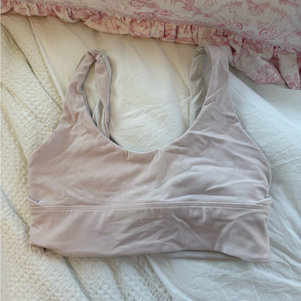 Lululemon Align Bra Pink/White